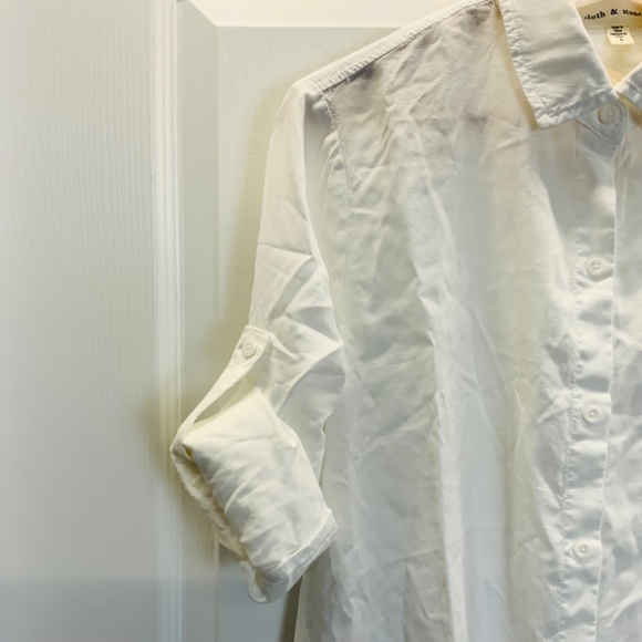 Anthropologie Cloth & Stone Classic Buttondown - Picture 9 of 16